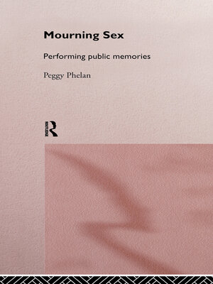 cover image of Mourning Sex